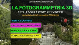 corso fotogrammetria gratuito aosta