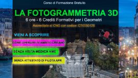 venezia- corso fotogrammetria gratuito