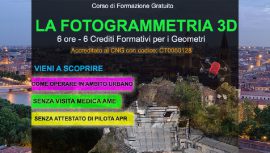 Verona Corso Fotogrammetria Gratuito
