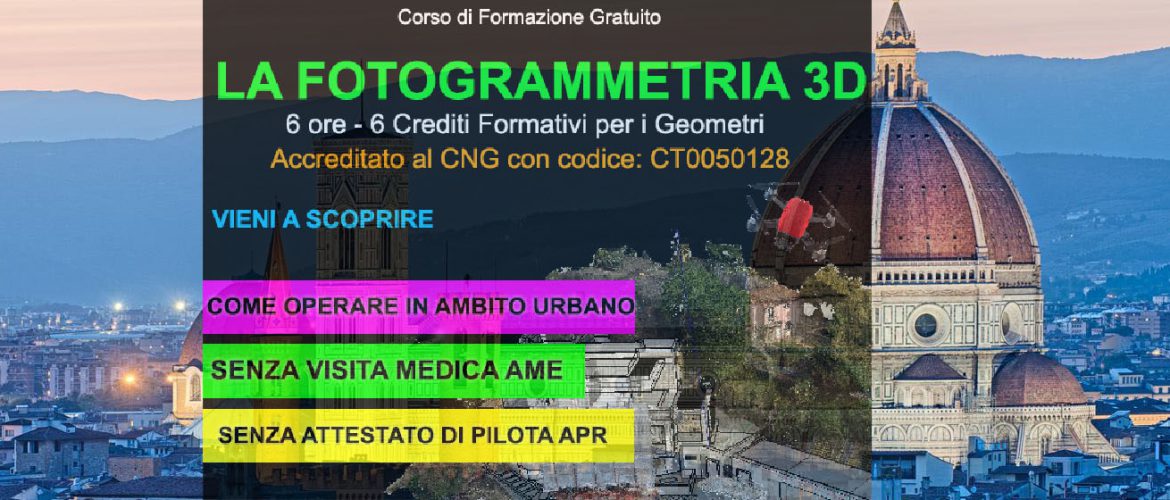 firenze corso fotogrammetria gratuito