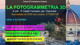 firenze corso fotogrammetria gratuito