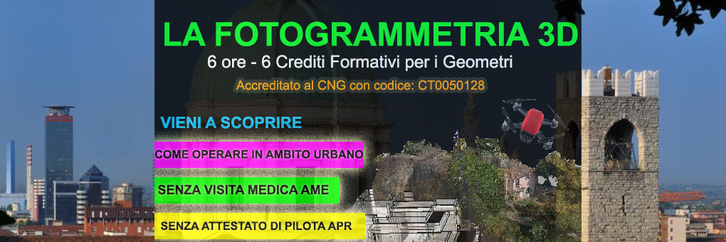 brescia corso fotogrammetria gratuito