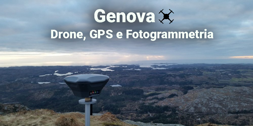 Genova-Drone, GPS e fotogrammetria corso