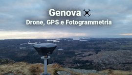 Genova-Drone, GPS e fotogrammetria corso