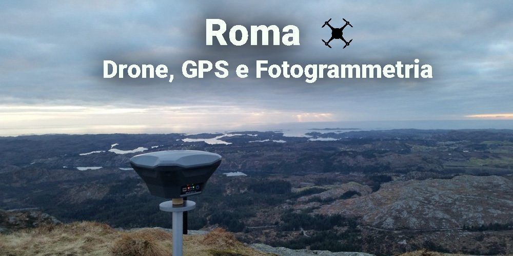 drone gps e fotogrammetria