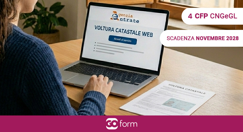 Scrivania del Territorio Da Voltura 2.0 a Voltura Web